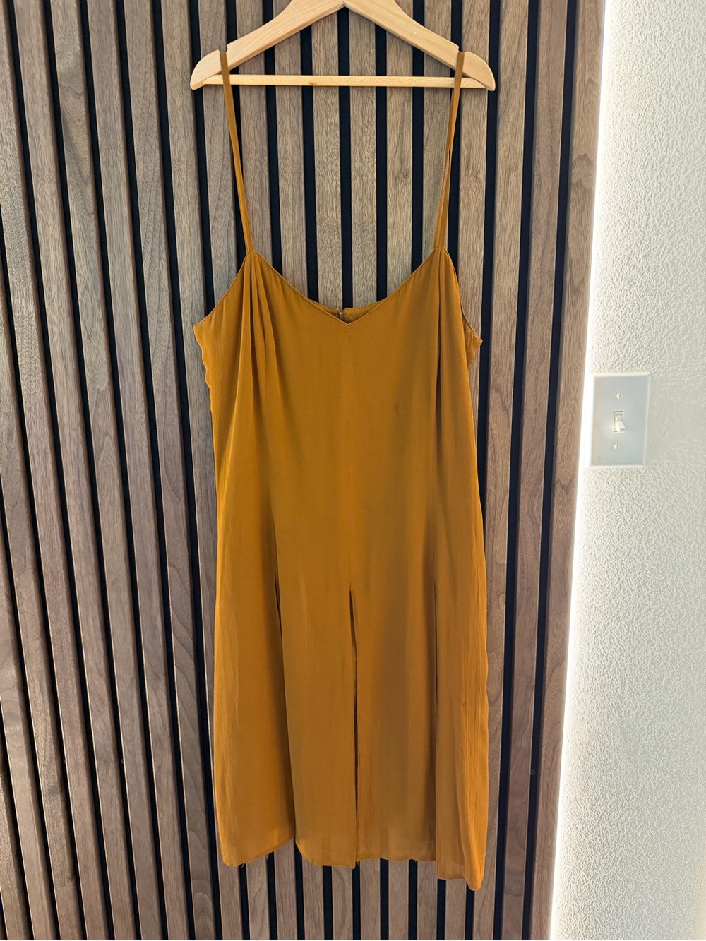 Vintage made in Italy - Dress in Mustard Yellow